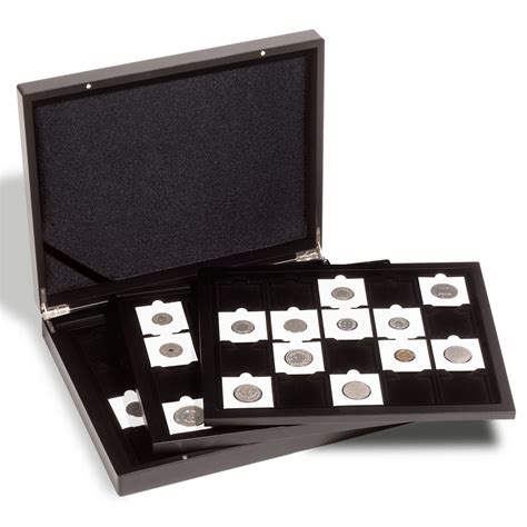 VOLTERRA TRIO DE LUXE Display Coin Case For Coin Flips Or QUADRUM At