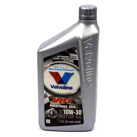 Valvoline® 822388 C Vr1 Sae 10w 30 Racing Motor Oil 1 Quart