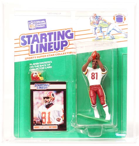 1989 Kenner Starting Lineup NFL Carded Sports Figure Art Monk