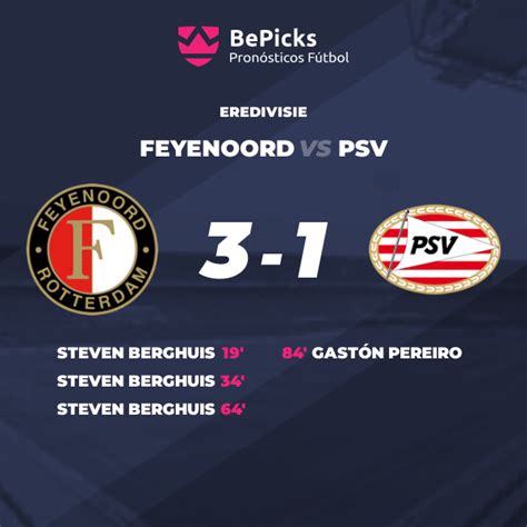 Feyenoord vs PSV - Pronósticos, cuotas, previa y predicciones