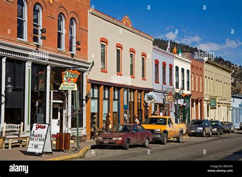 Idaho Springs, Rocky Mountains, Colorado, USA, North America Stock ...