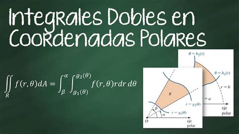 Integrales Dobles En Coordenadas Polares Youtube