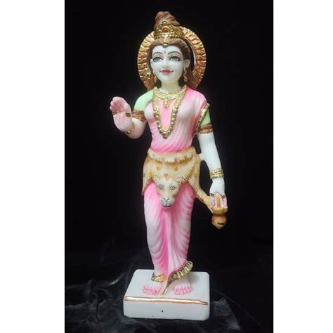 White Marble Parvati Statue Temple Indoor At Rs In Jaipur Id