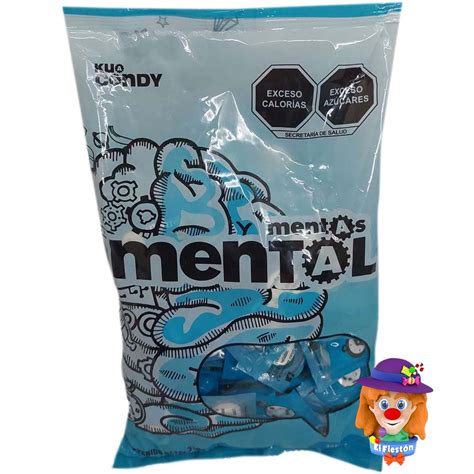 MENTA PASTILLAS MENTAL 100 Pzs Kua Candy Dulcerías el Fiestón