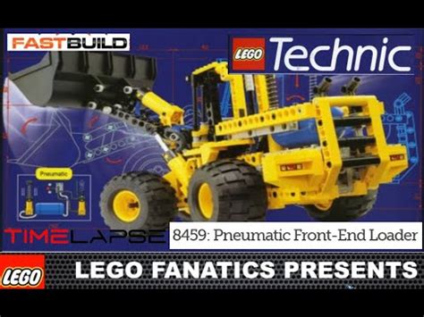 Lego Technic Pneumatic Front End Loader Time Lapse Youtube