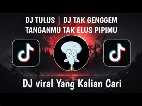 Dj Tulus Dj Tak Genggem Tanganmu Tak Elus Pipimu Viral Tik Tok