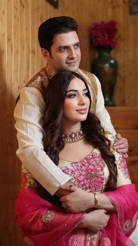 In Pics Ias Athar Aamir Khan Mehreen Qazi Giving Major Couple Goals