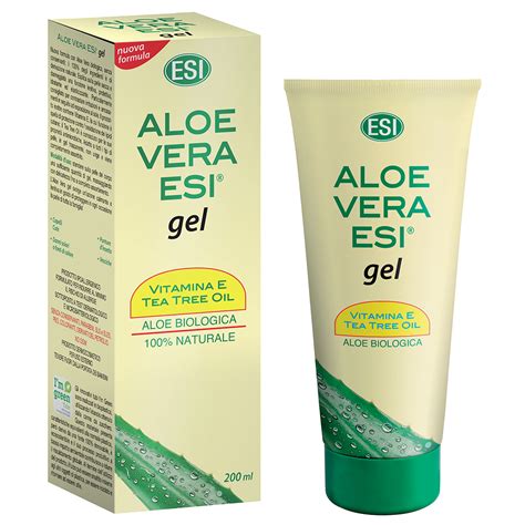 Aloe Vera In Gel Con Vitamina E E Tea Tree Oil Ad Azione Idratante