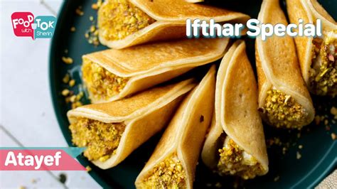 How To Make Homemade Atayef Qatayef Recipe How To Make Katayef From