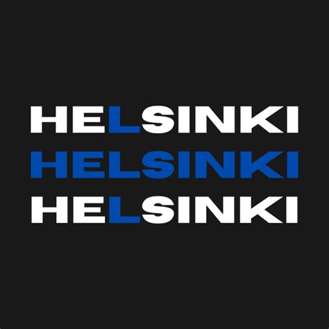 Helsinki Finnish Flag Helsinki T Shirt Teepublic