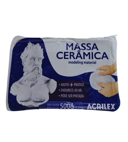 Massa Cerâmica Acrilex 500g