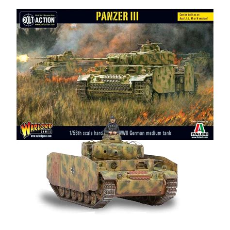 Buy Wargames Delivered Bolt Action Tank War Panzer III German World