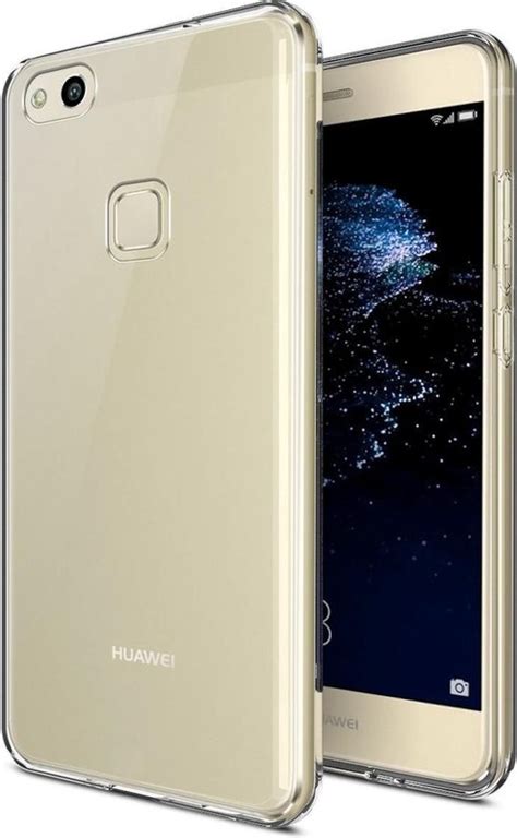 Huawei P Lite Transparant Tpu Siliconen Case Smartphone Hoesje Bol