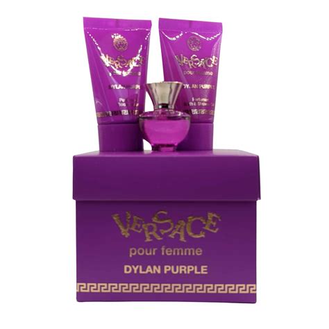 Versace Dylan Purple Pour Femme Eau De Parfum 5ml Mini Shower Gel 25ml