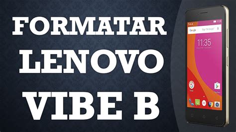 Como Formatar O Lenovo Vibe B Hard Reset YouTube