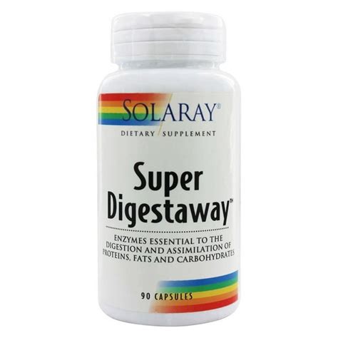 Solaray Super Digestaway Digestive Enzyme Blend Healthy Digestion