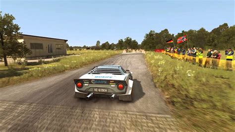 Dirt Rally Lancia Stratos Flugzeugring Sprint Youtube