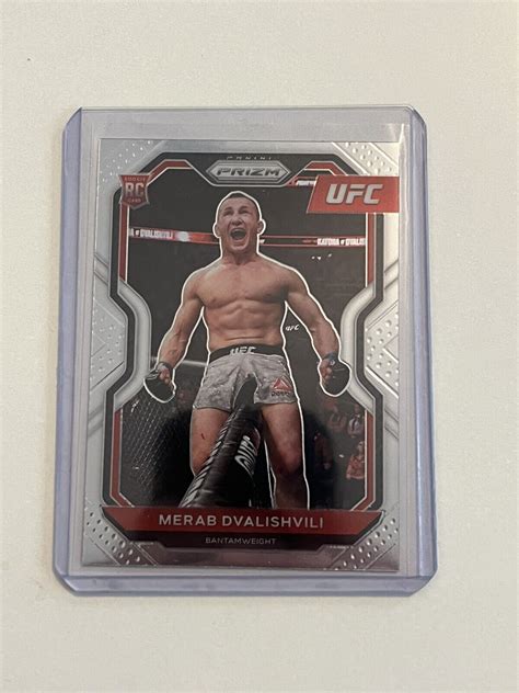 2021 Panini Prizm UFC 86 Merab Dvalishvili RC Rookie Card MMA UFC EBay