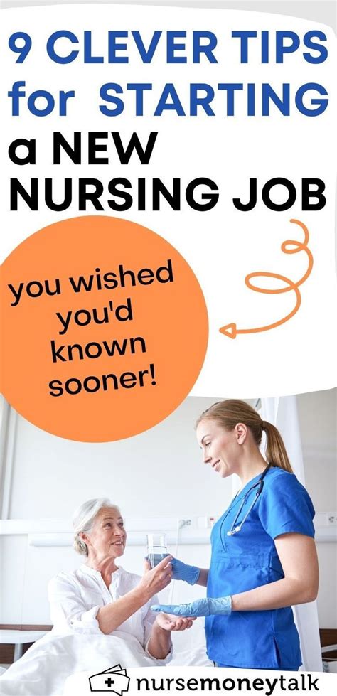 10 Must Know Tips For Starting A New Nursing Job Nurse Money Talk Nursing Jobs Nurse Money