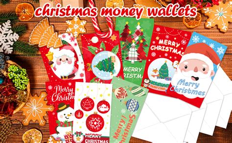 Wlulu Christmas Money Wallets For Cash Ts Xmas With Envelopes Money Wallets For Xmas T