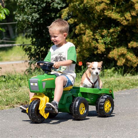 rollyTrac John Deere inkl rollyKid Trailer u rollySoundwheel Hönle