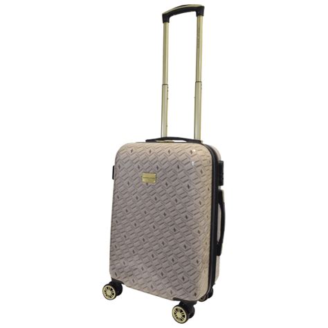 MorningSave Adrienne Vittadini 3 Piece Signature Hardside Luggage Set