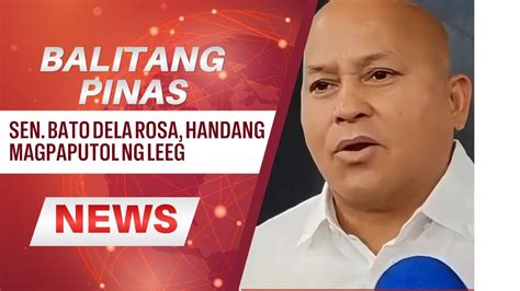 SEN BATO DELA ROSA HANDANG MAGPAPUTOL NG LEEG PAG MAPATUNAYAN NA