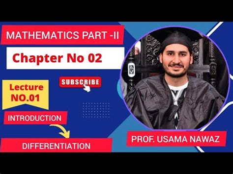 Fsc Math Part Chapter Introduction Of Derivative