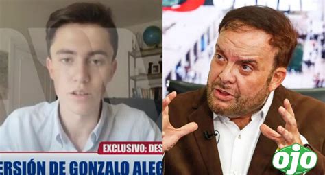 Gonzalo Alegría Su Hijo Ratifica Acusación Contra Candidato A La