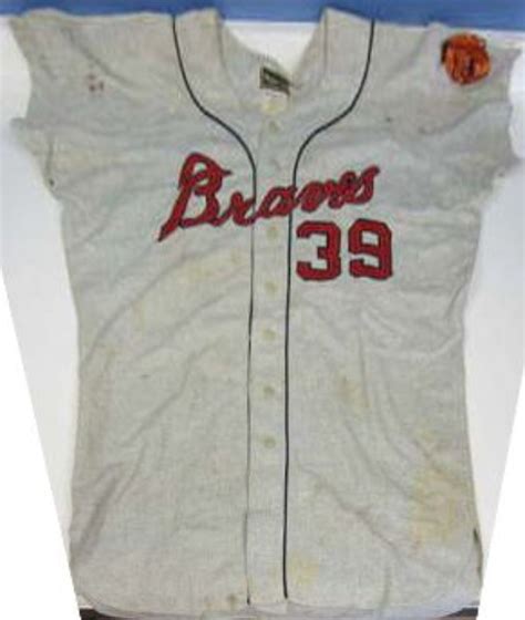 Milwaukee Braves 1963 Away Jersey