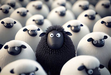 Sheep Cartoon Black And White Images – Browse 27,239 Stock Photos ...