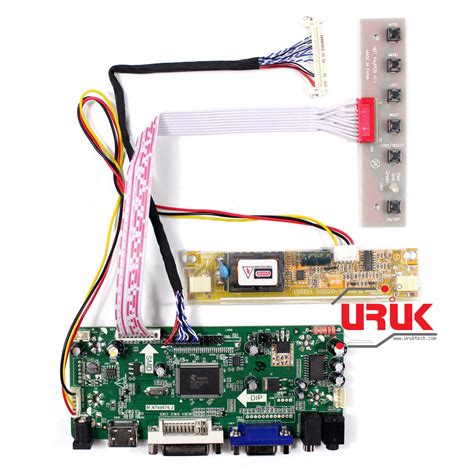 Lcd Controller Board With Hdmi Vga Dvi Audio Inputs Uruktech