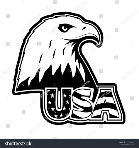 Bald Eagle Symbol North America Stock Illustration 1239578050 Shutterstock