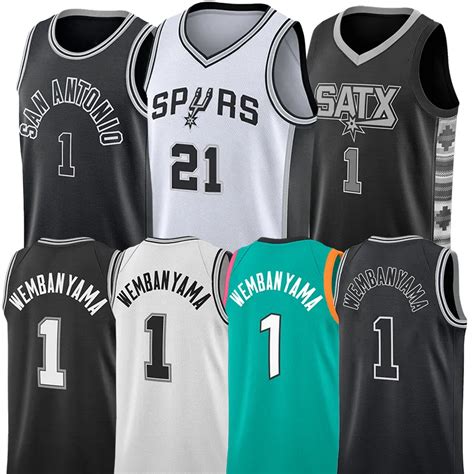 Victor Basketball Unisex Wembanyama Jerseys First Round Pick