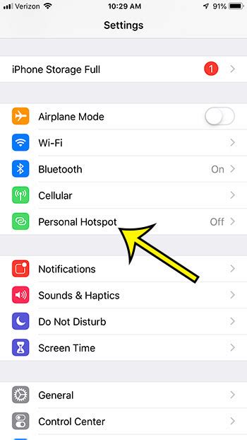 How To Turn On Hotspot On Iphone And Share Data With Other Devices Live2tech