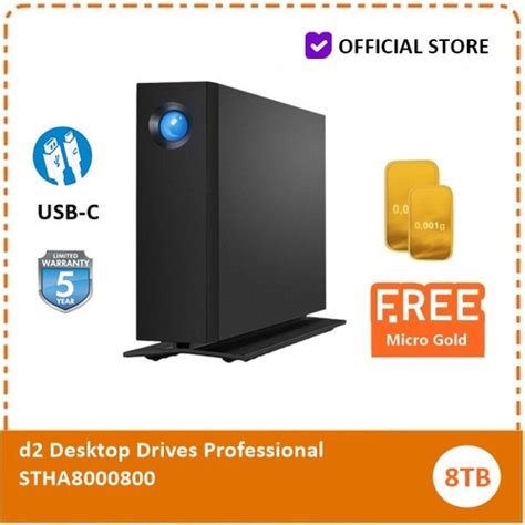 Promo LaCie 8TB D2 Professional USB 3 1 Type C External STHA8000800 USB