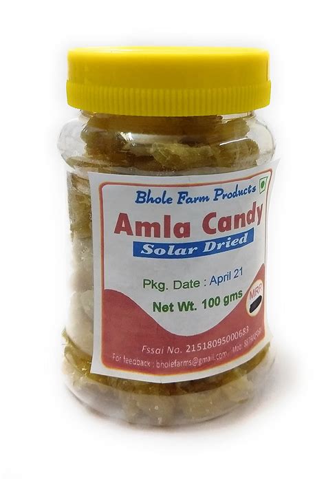 Buy Bhole Farm Solar Dried Amla Candy Sweet Amla Digestive Bites