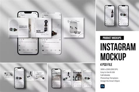 Instagram Mockup Psd