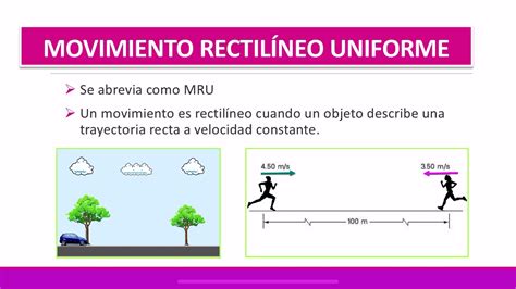 Movimiento Rectilíneo Uniforme Youtube