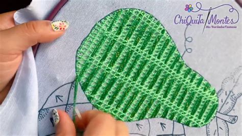 Bordado Fantas A Pera Hand Embroidery Pear Fantasy Stitch Youtube