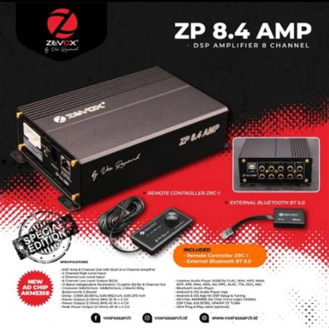 Jual Dsp Processors 8 Channel Zevox ZP 8 4 By Vox Research Di Lapak