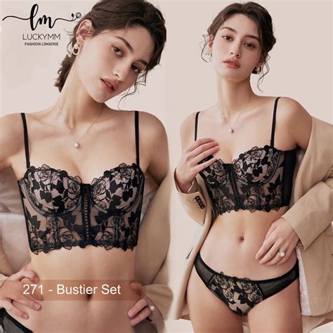 Jual Sl Sexy Lingerie Bustier Push Up Wanita Lingerie Sexy Bustier