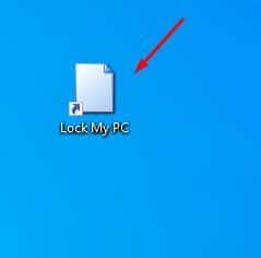 How To Lock Windows 10 PC With Desktop Shortcut