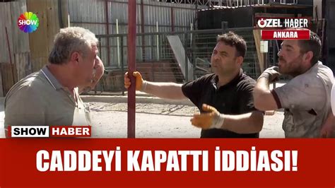 Yol Kapama Tart Mas Nda Sinirler Gerildi Youtube