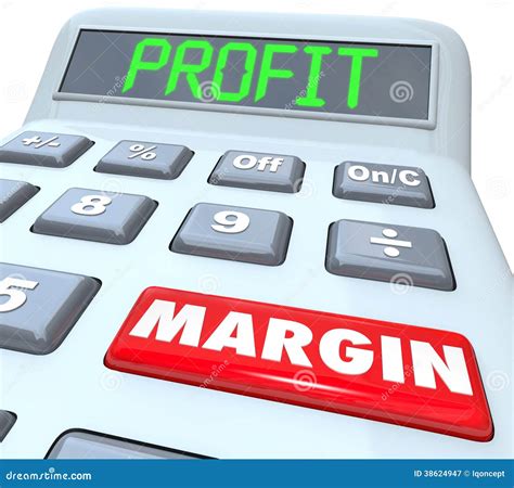 Profit Margin Arrow In Target Competing Money Royalty Free Stock