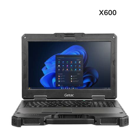 Getac X600 15.6" Fully-Rugged Mobile Command Workstation — Core Ultra 7 vPro, 32GB RAM, 1TB FIPS Quick-Release NVMe, Dual RJ45 + RS-232 Serial + Night-Vision Mode (VEH-DOCK-KIT) (X600-I7-32-1TB-MIL-RJ45-VEH-DOCK-KIT)