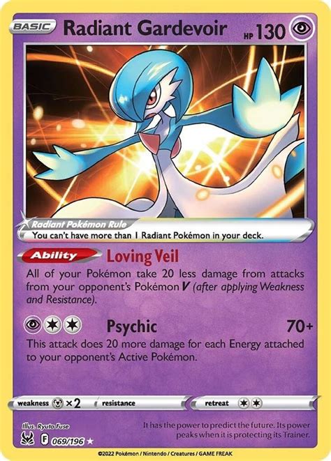 Radiant Gardevoir Swsh11 Lost Origin Pokemon