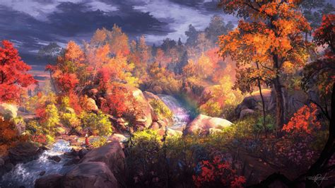 Autumn Art Wallpapers Top Free Autumn Art Backgrounds Wallpaperaccess