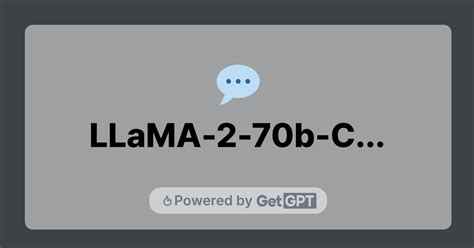 LLaMA-2-70b-Chat-Optimized GetGPT