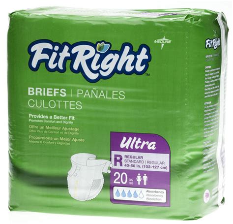 Fitright Ultra Adult Briefs Bh Medwear